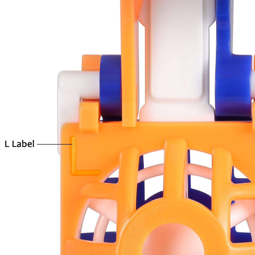 Portable travel-size lens case shown for on-the-go use