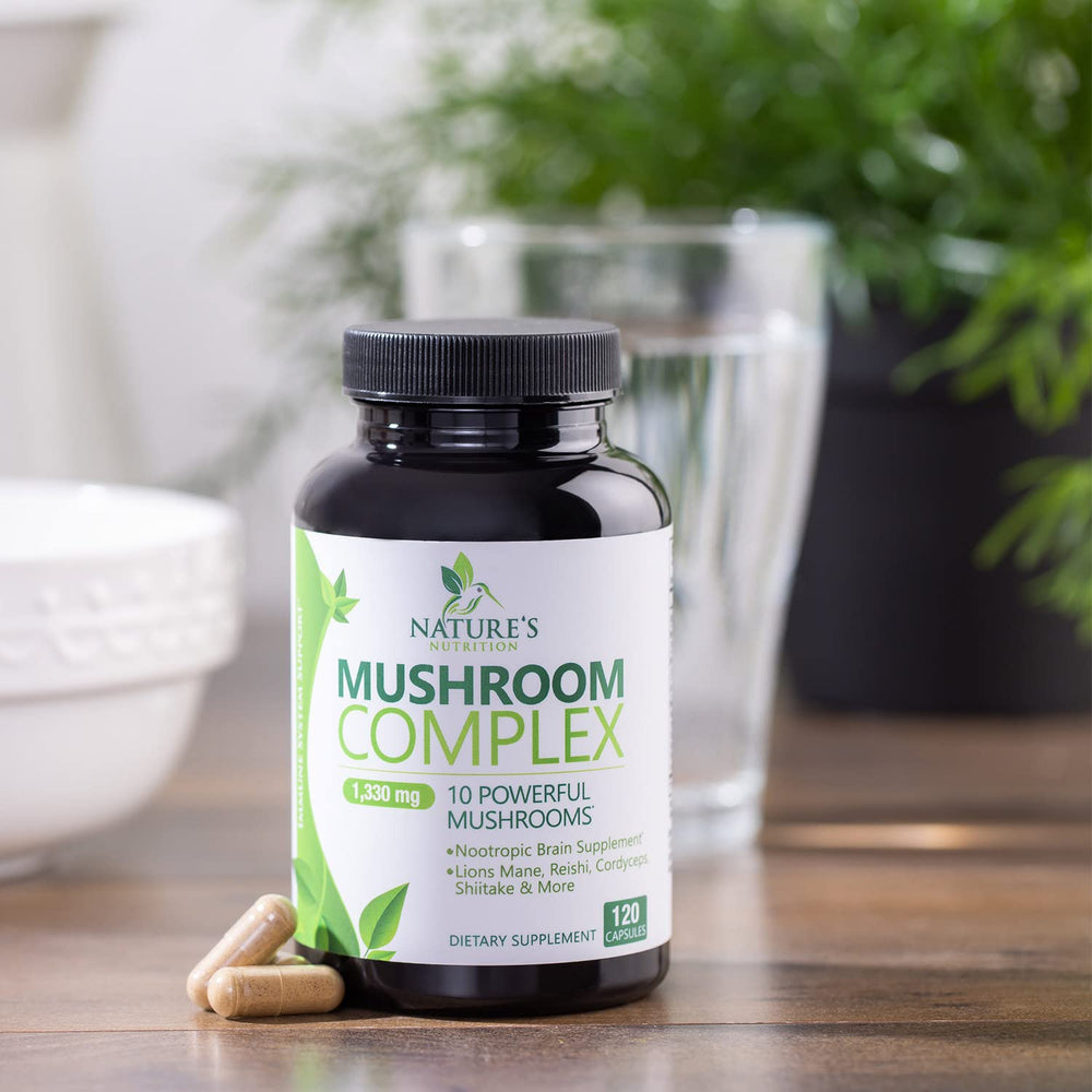 Natural nootropic mushroom supplement ingredients