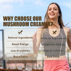Mushroom Coconut Creamer with Reishi, Maitake and Chaga