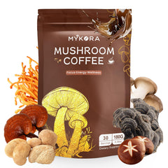 Front view of MYKORA Mushroom Coffee 2000mg main product image