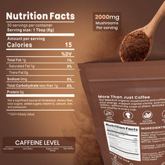 Close-up of six adaptogenic mushrooms in the MYKORA blend