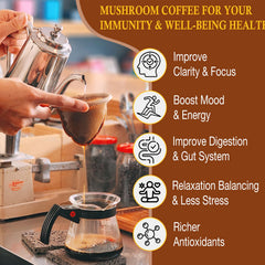 Adaptogens and Probiotics included in the blend