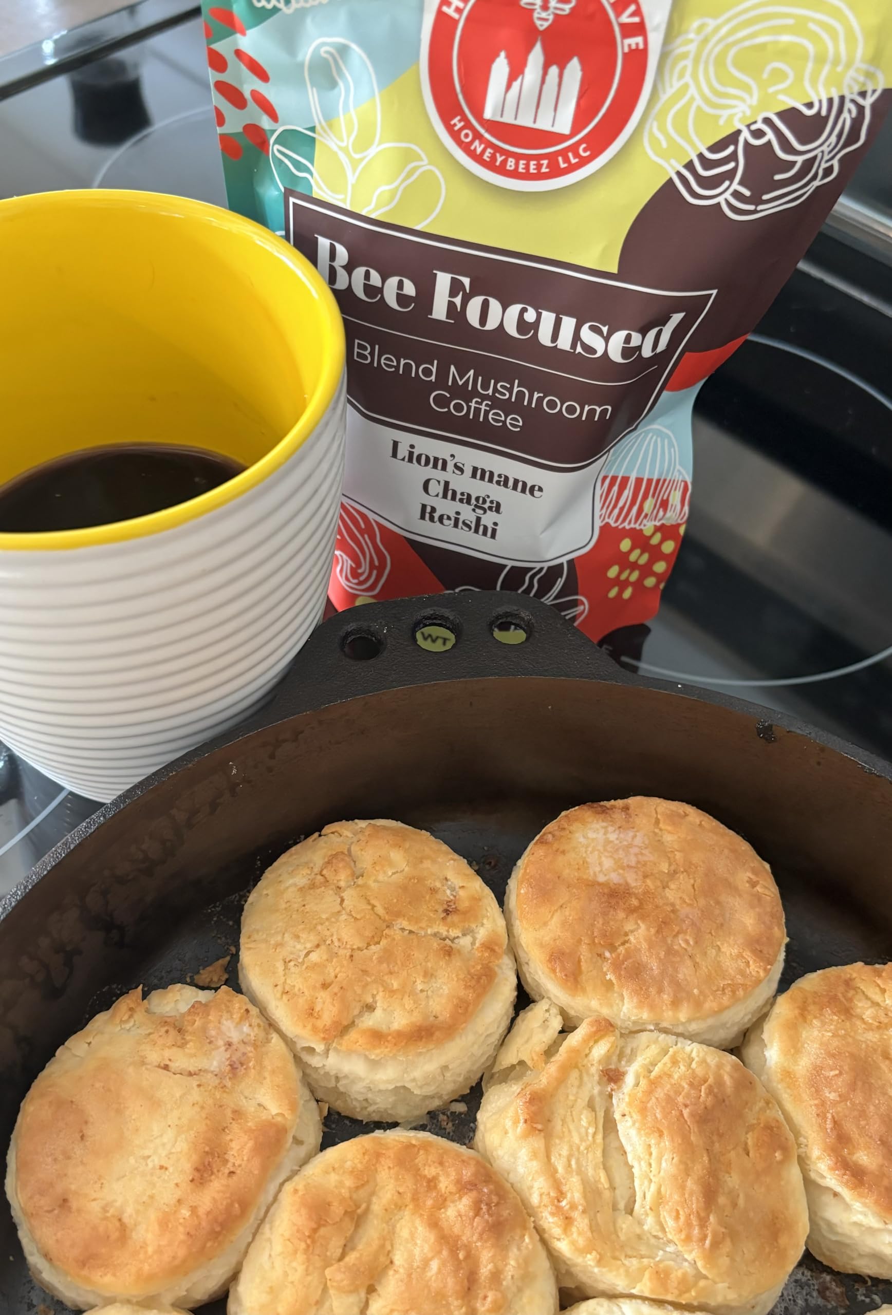 Lifestyle shot of a daily coffee ritual with mug