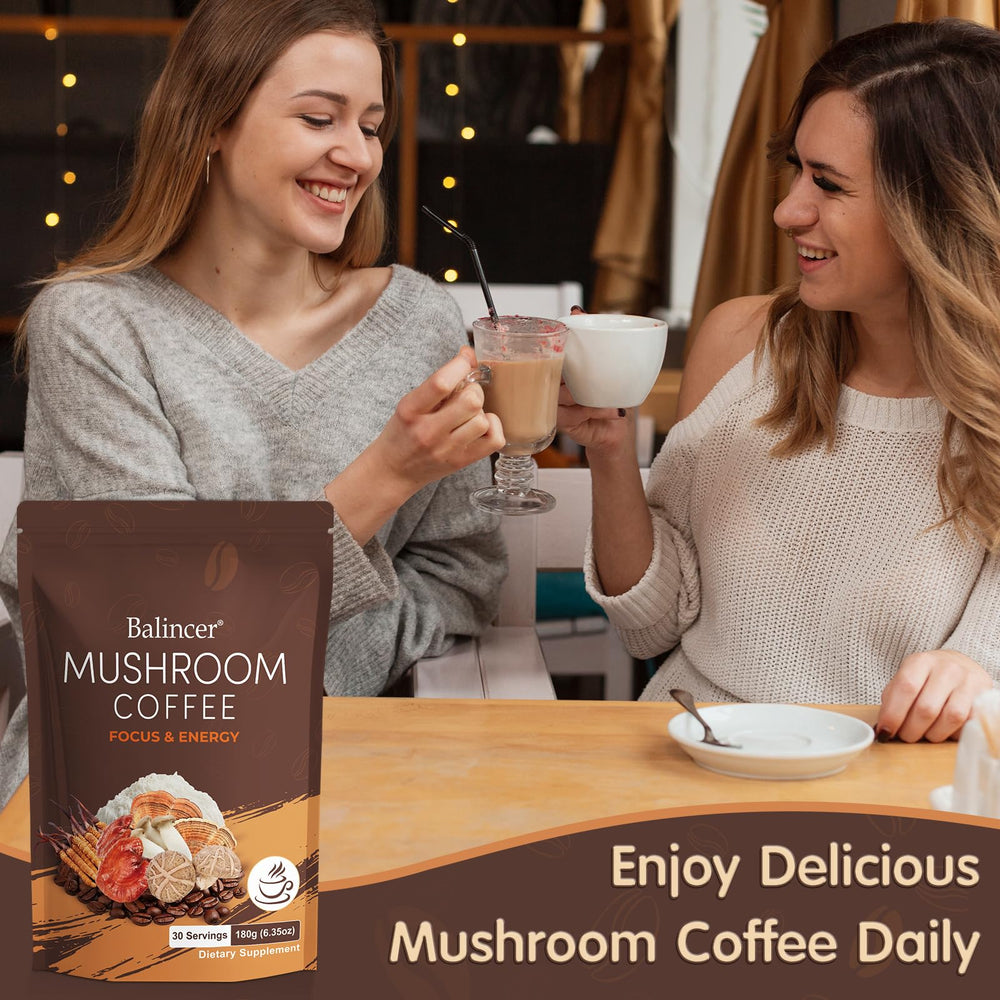 Serving suggestion: mushroom coffee latte