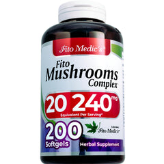 18-species mushroom blend image