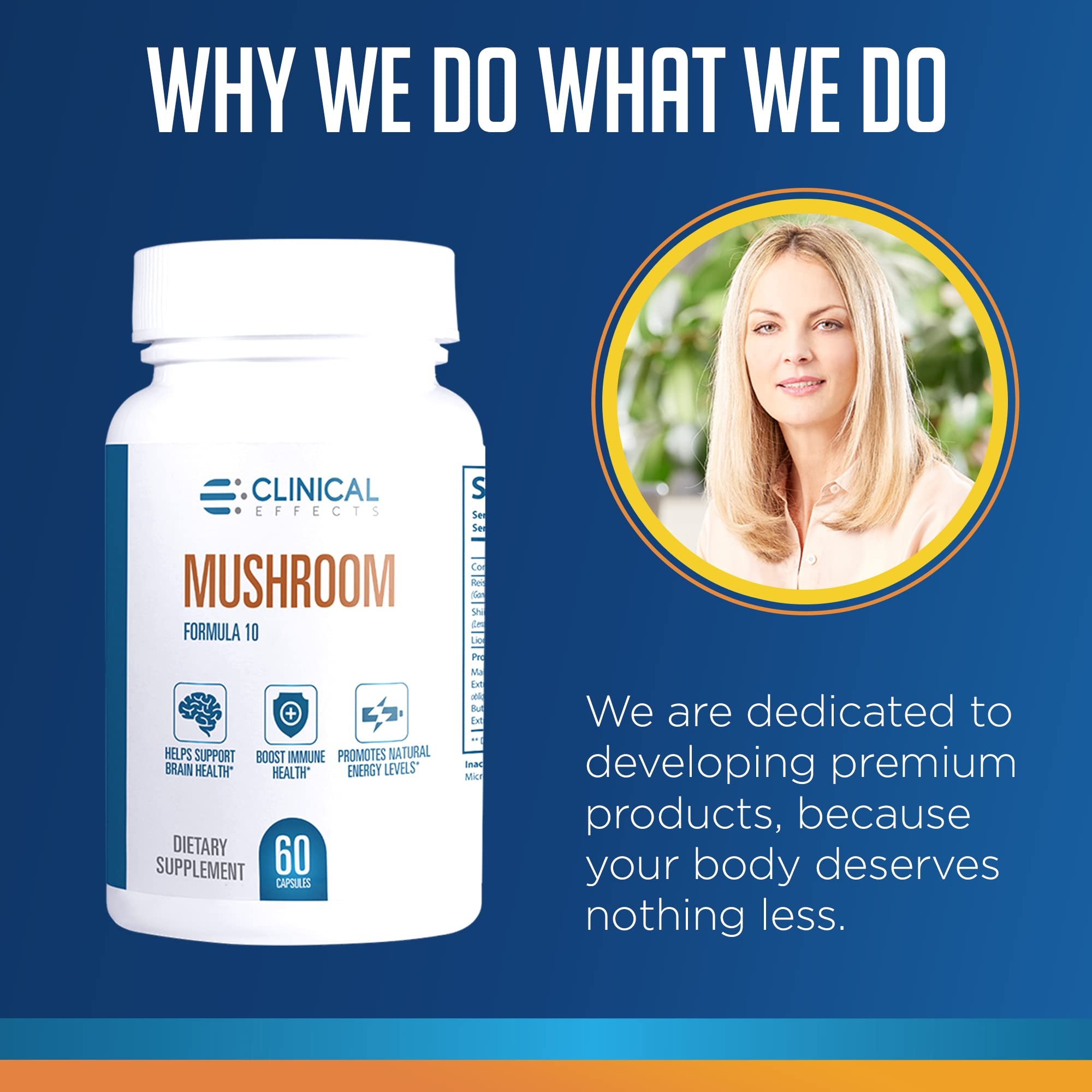 Made in USA label with natural product design