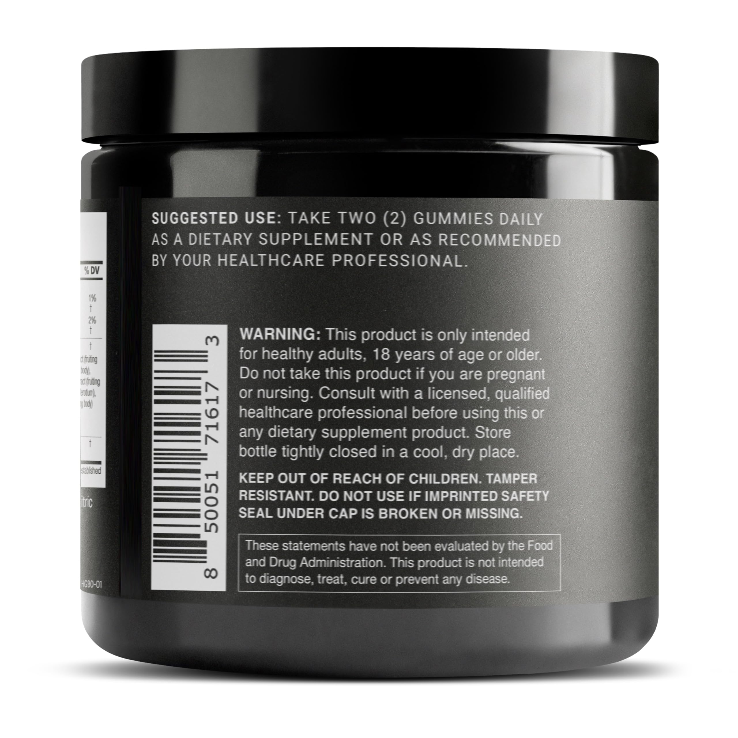 Graphic depicting 10:1 mushroom extract blend