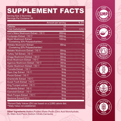 Product label showing vegan, gluten-free, sugar-free and non-GMO attributes