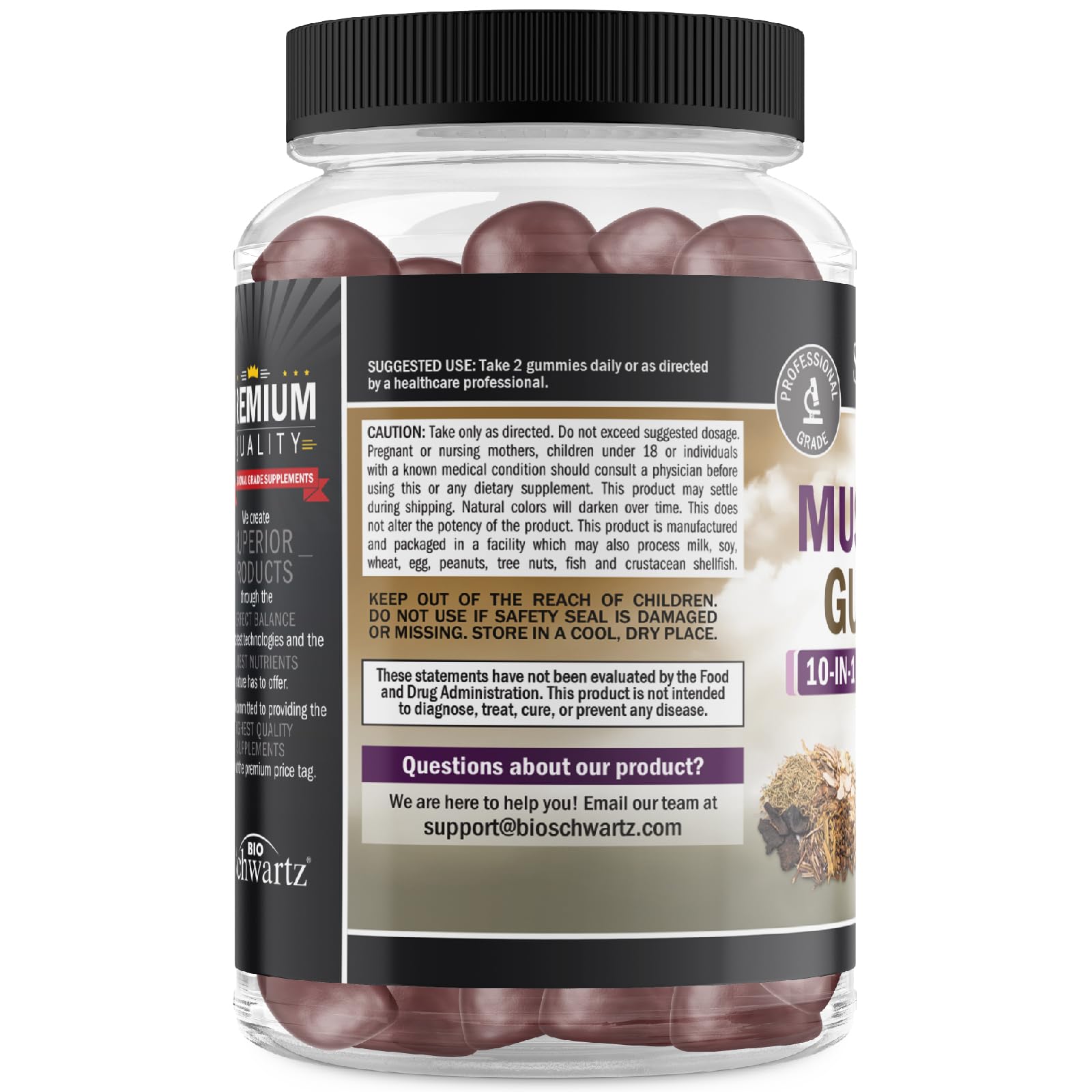 Packaging highlighting vegan and non-GMO attributes