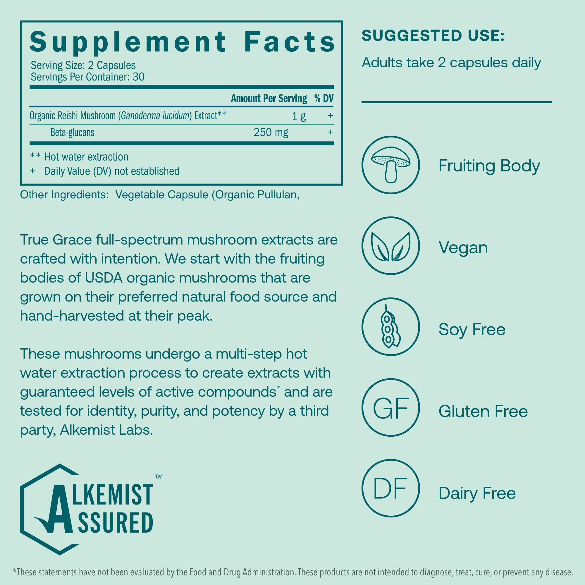 Reishi mushroom daily balance product image