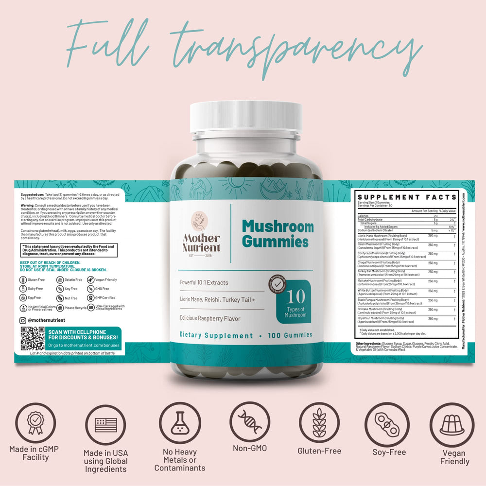 Chewable gummies illustrating delicious taste