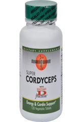 Mushroom Wisdom Super Cordyceps Caplets bottle – 120 count