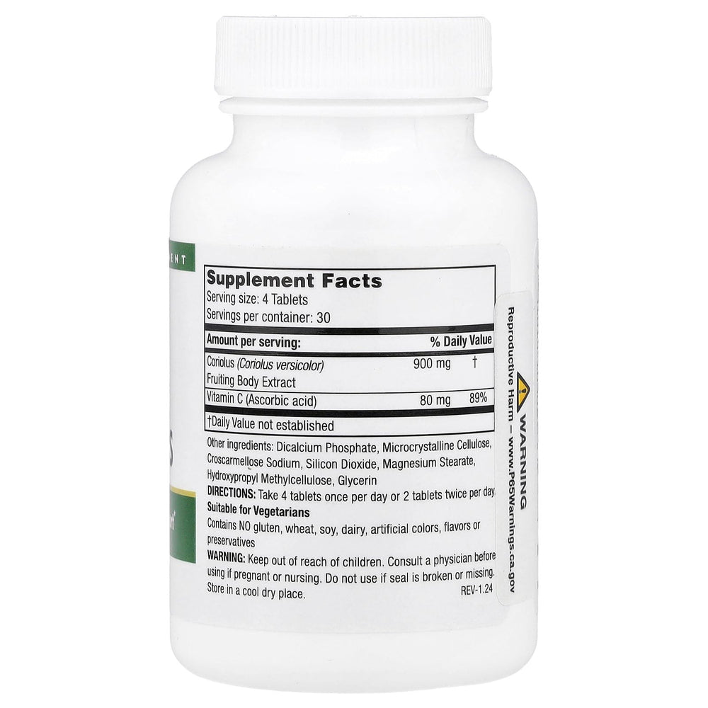 Coriolus mushroom hot water extract capsules