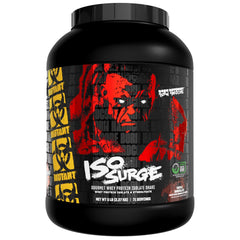 Mutant ISO Surge bottle pour shows fast-absorption protein in action.