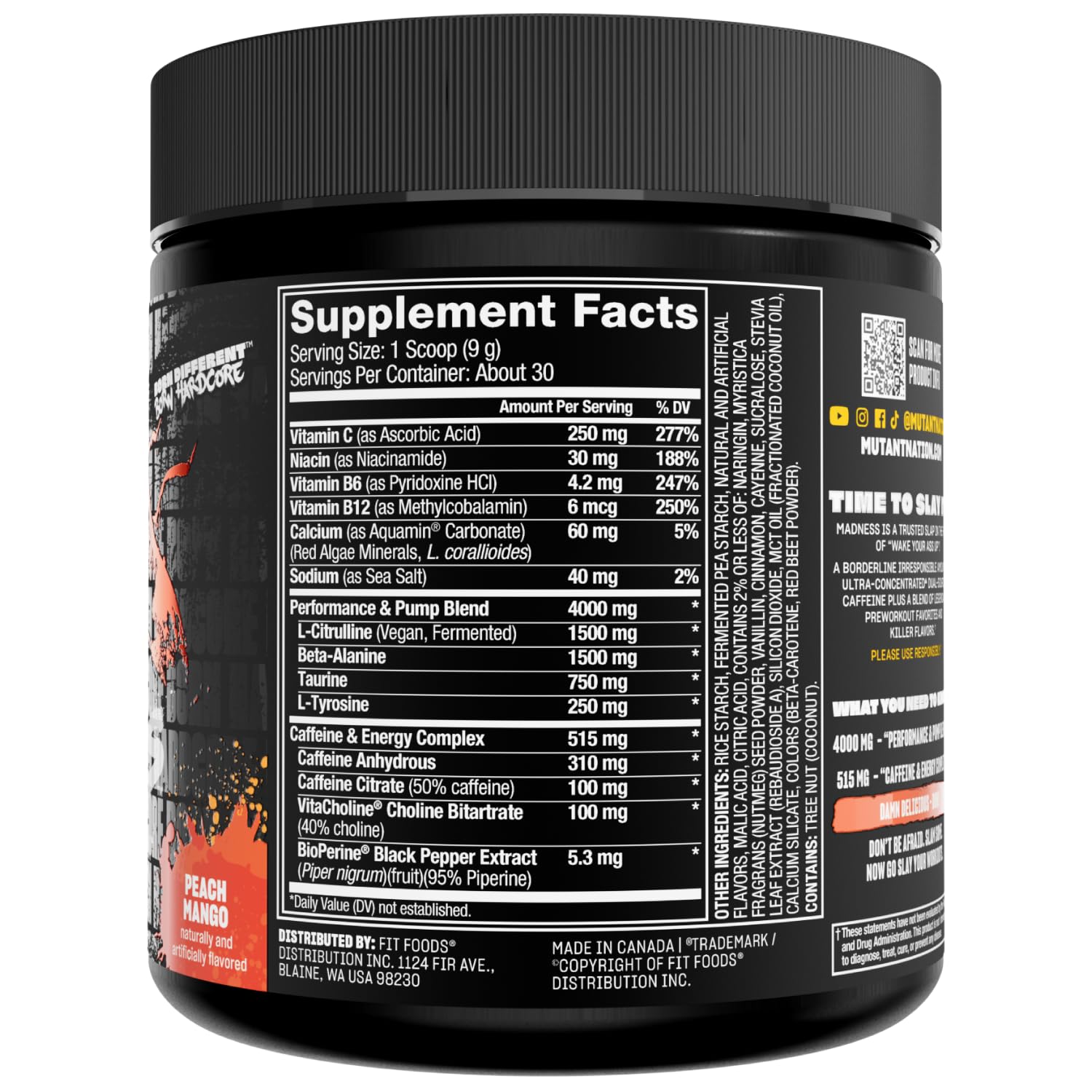 Mutant Madness in action during HIIT with endurance support.