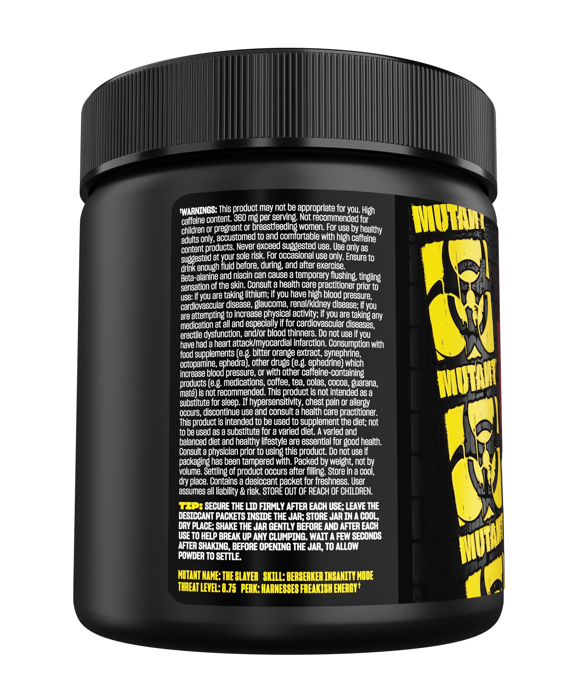 Mutant Madness shaker ready for on-the-go pre-workout mixing