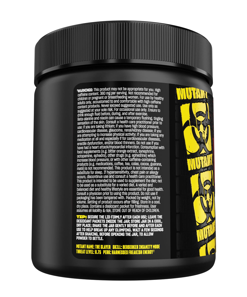 Mutant Madness shaker ready for on-the-go pre-workout mixing