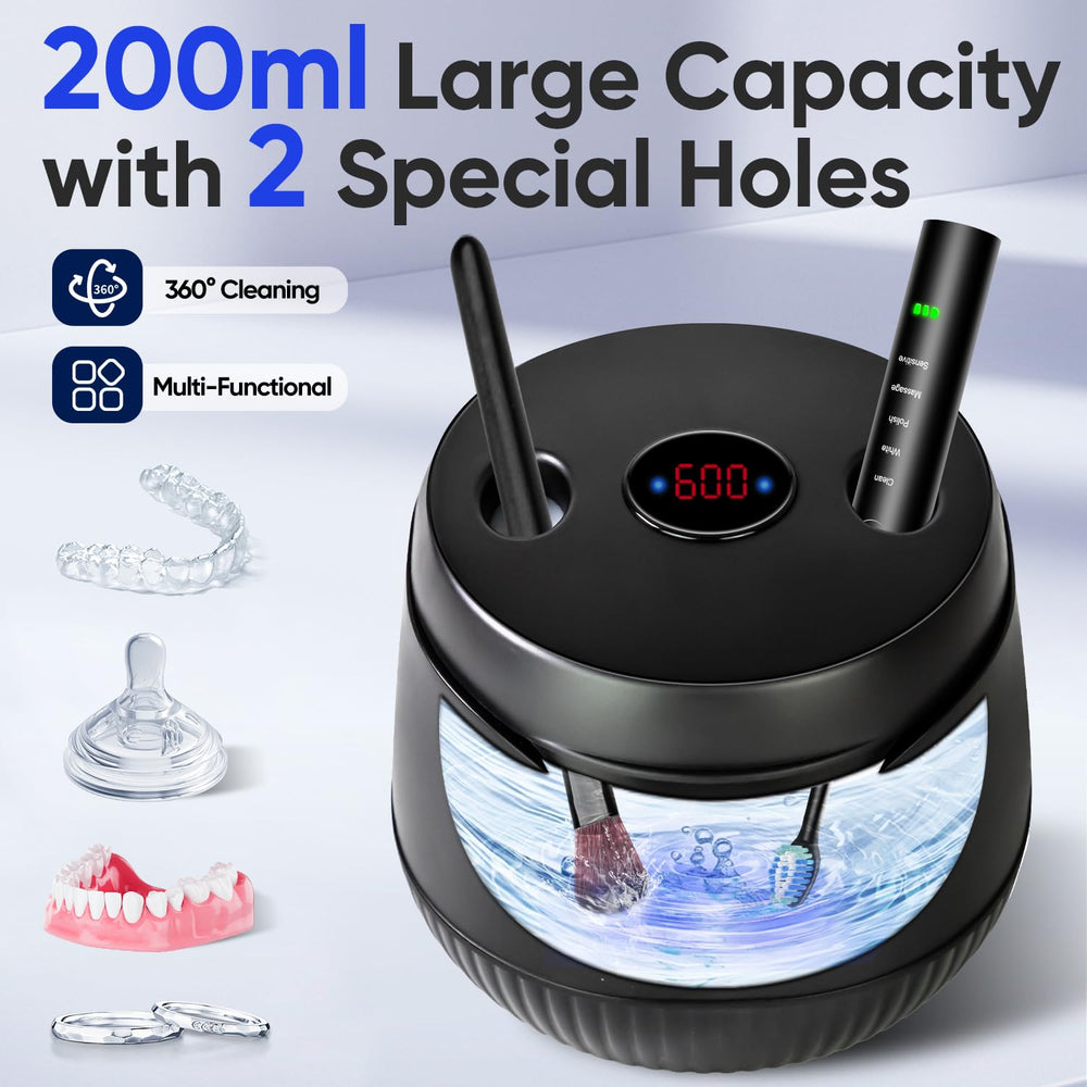 MySmile Ultrasonic Cleaner with the UC605 toothbrush