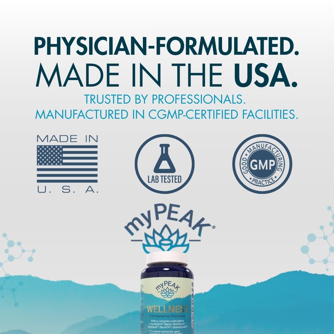 Vegan-friendly myPEAK Wellness packaging