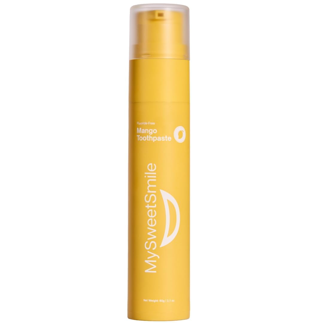 Front view of MySweetSmile Mango Toothpaste 60g