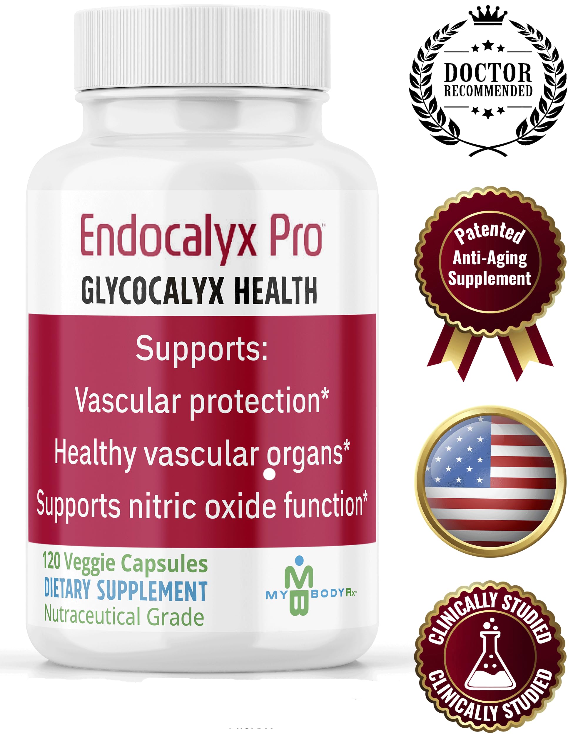 Close up of Endocalyx Pro capsules