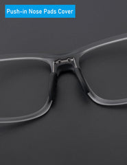 Easy installation nose pads for glasses