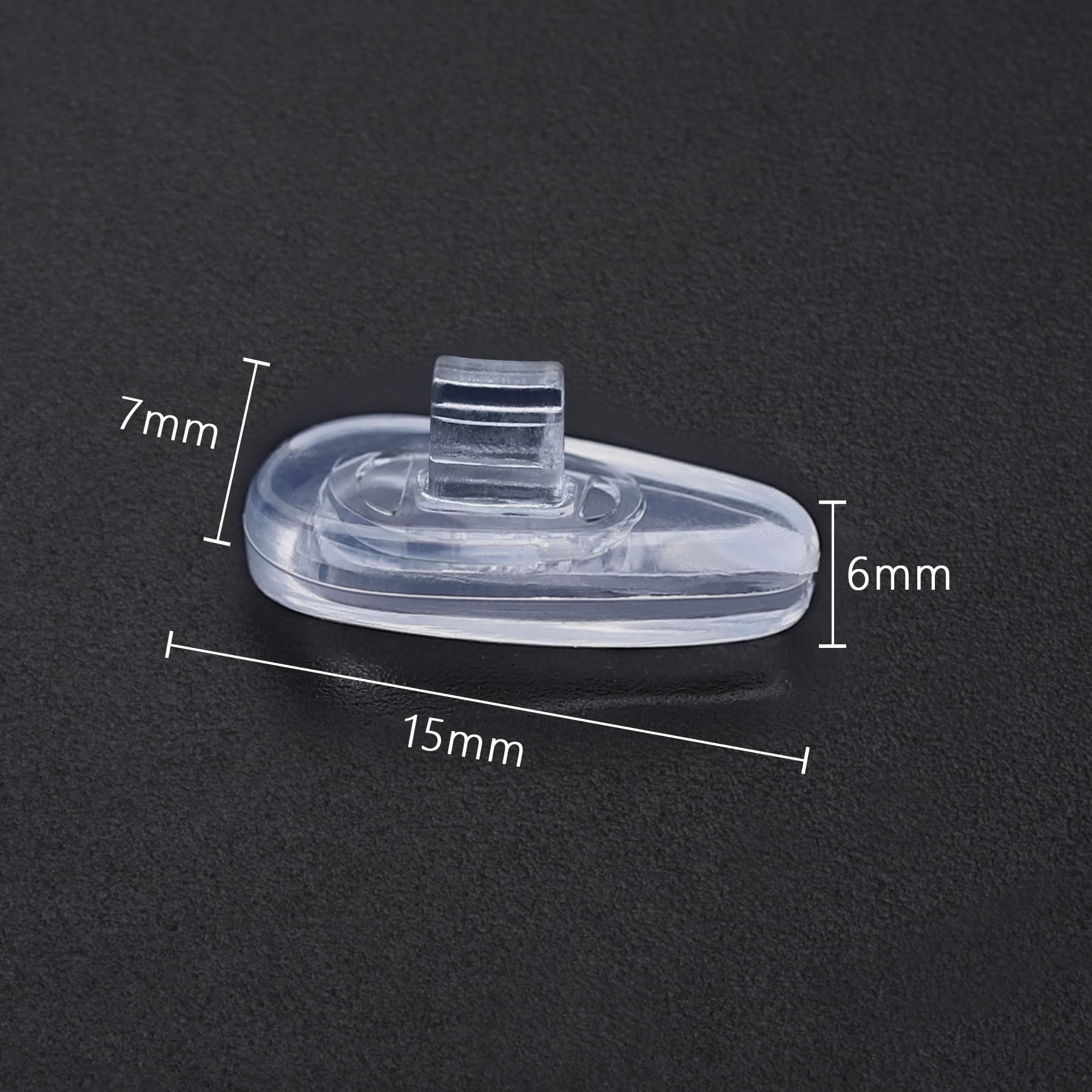 Close-up view of MYCOURAG nose pads material