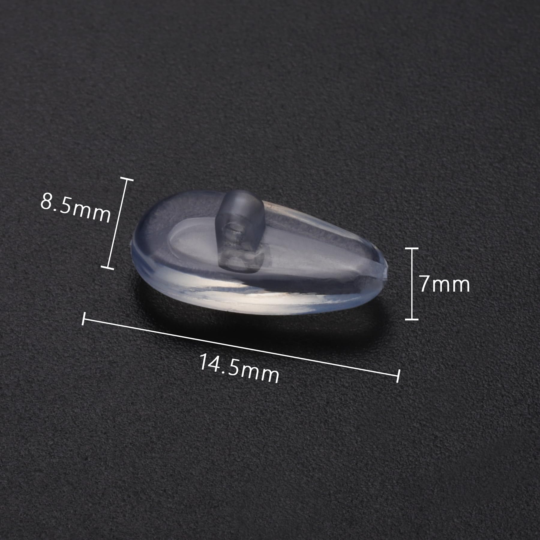 Replacement nose pads compatible with Oakley Wiretap 2.0 and related models