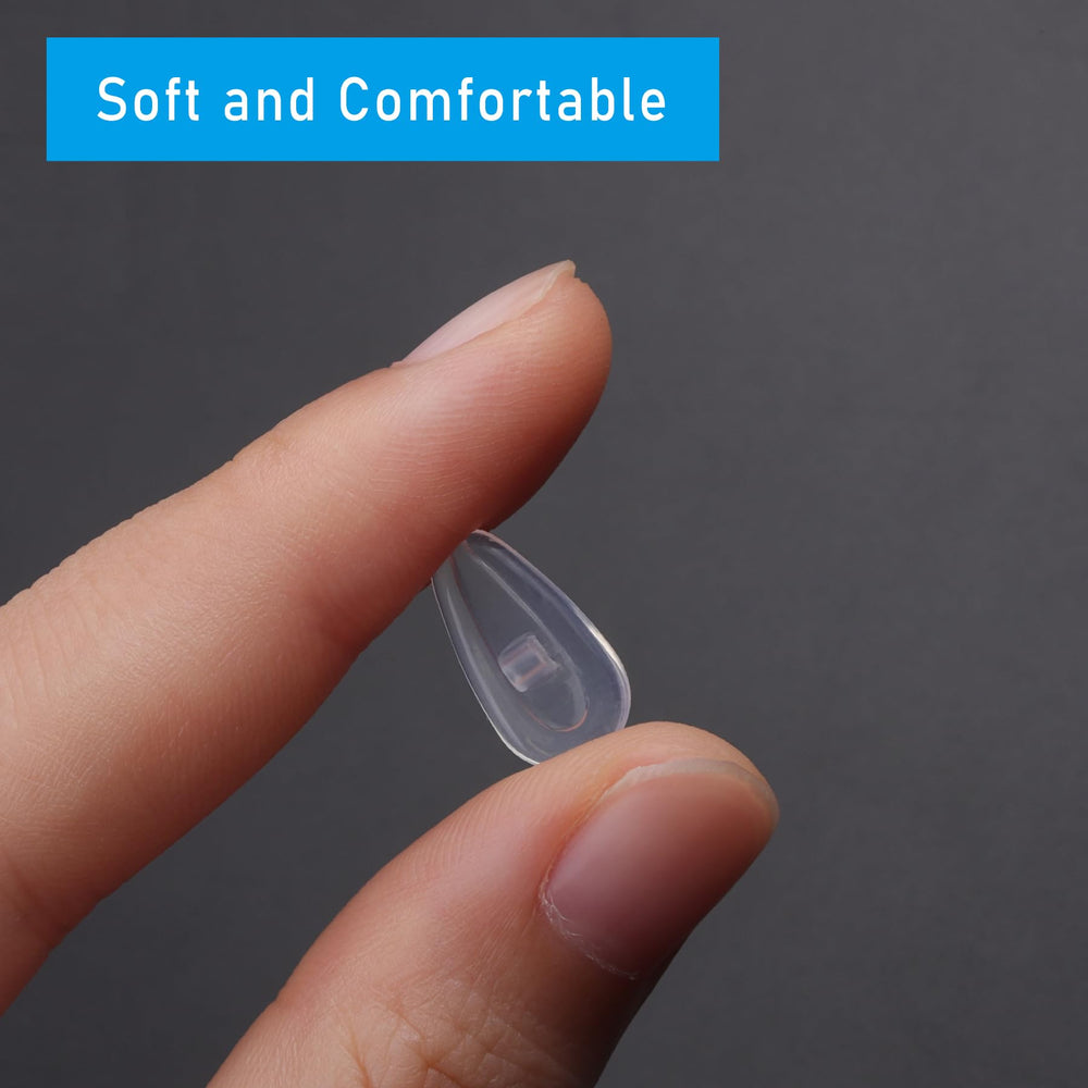 Six clear nose pads replacement for Oakley eyewear