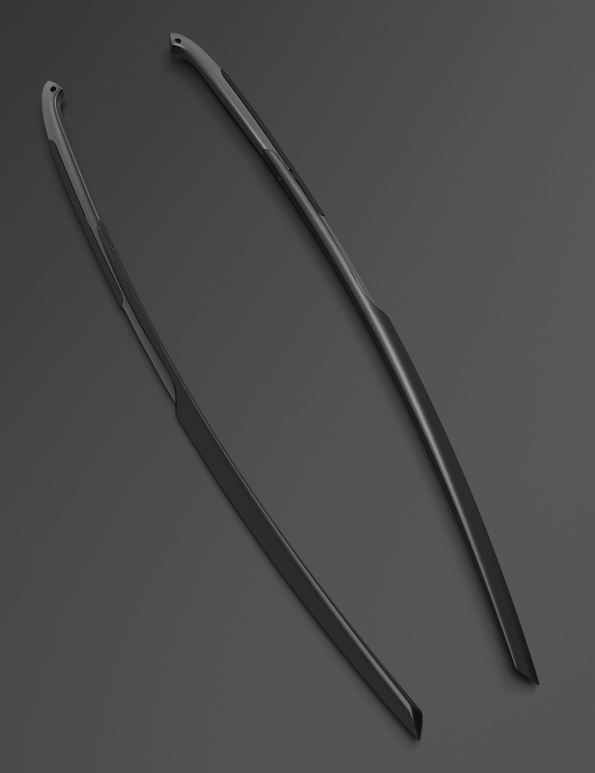 Rudy Project Rydon compatible replacement legs and arms by MYCOURAG - Matte Black