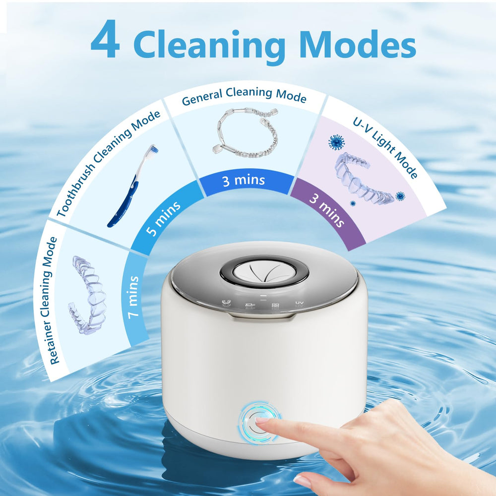 46kHz ultrasonic cleaning action illustration
