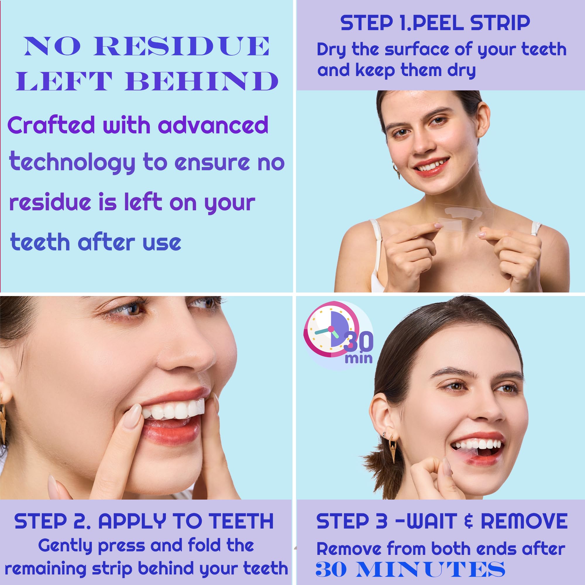 No hydrogen peroxide formula for sensitive teeth