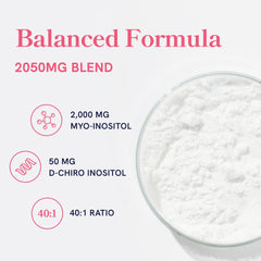 Serving with Myo-Inositol 2000mg and D-Chiro Inositol 50mg per serving