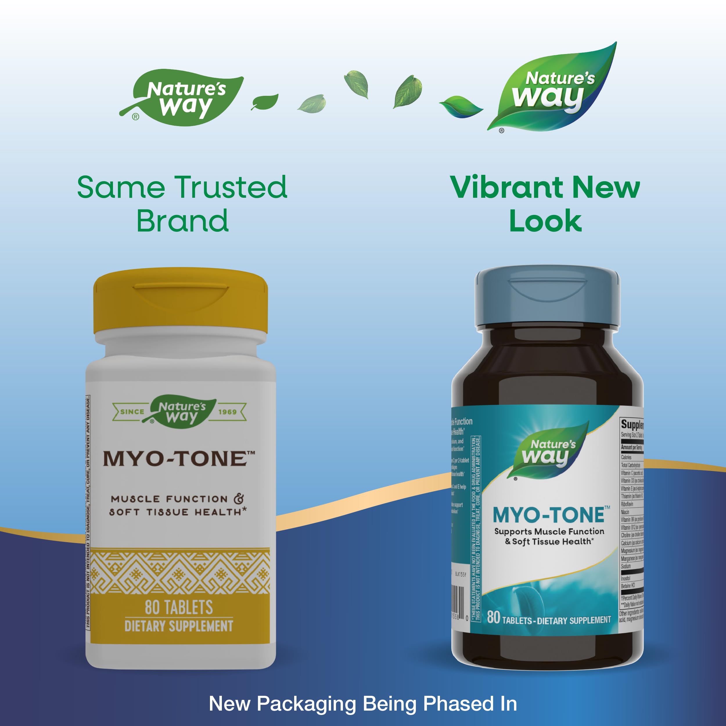 Myo-Tone ingredients include calcium, magnesium, vitamin D3