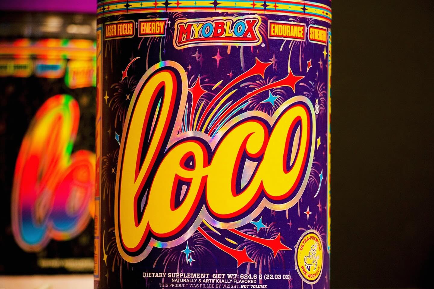 MyoBlox Loco serving-scoop demonstrates the dose for powerful sessions