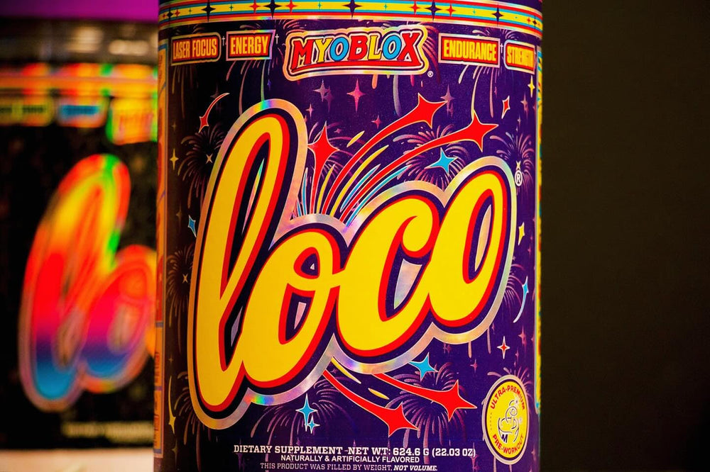 MyoBlox Loco serving-scoop demonstrates the dose for powerful sessions