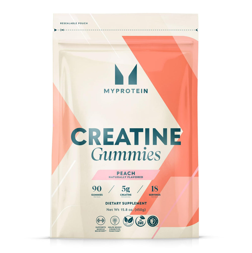 Myprotein Creatine Gummies Peach flavor – 90-count pouch