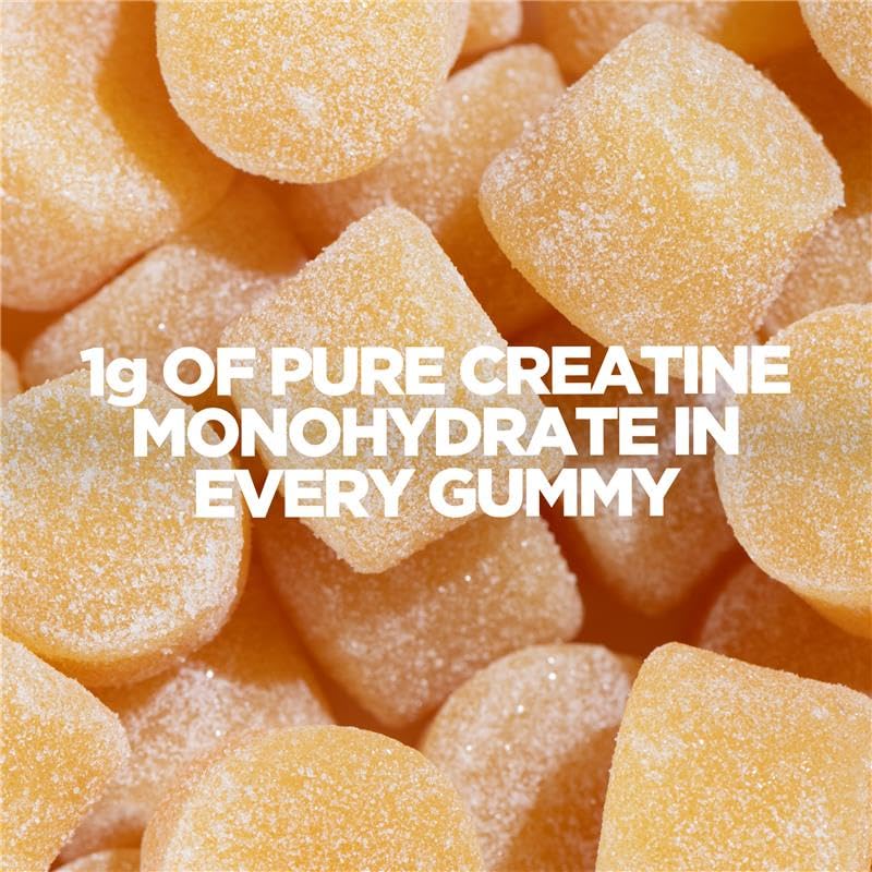 Myprotein Creatine Gummies Raspberry flavor – 90-count pouch