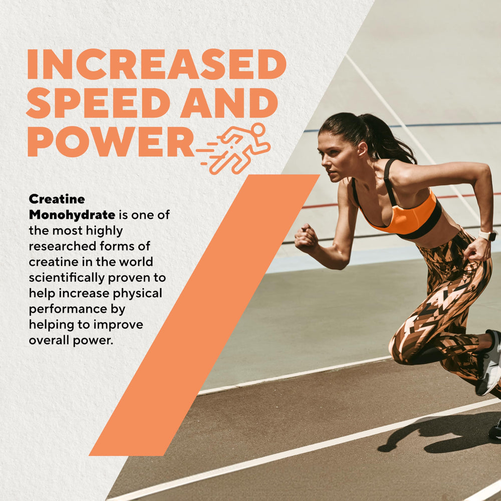 Creatine powder dissolving in water