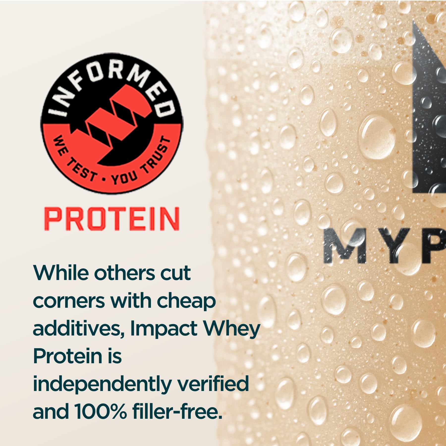 Myprotein Impact Whey Protein Isolate post-workout scene supports recovery goals