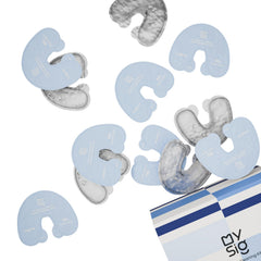 Minty-fresh retainer cleaner for orthodontic devices