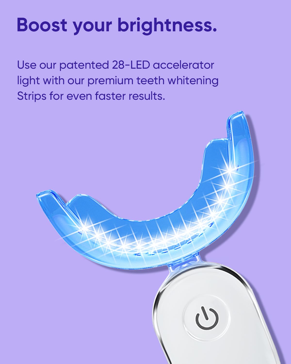 MySmile LED light panel with 28 LEDs