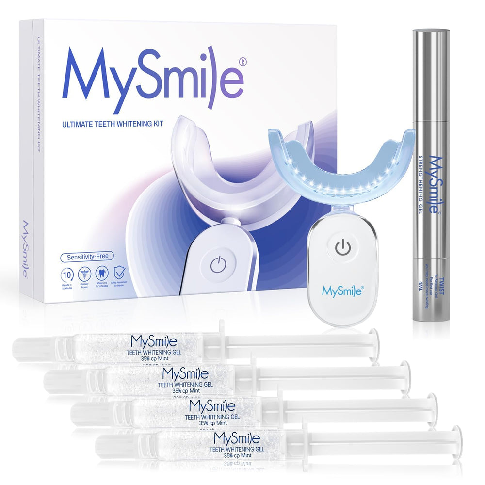 MySmile Deluxe Teeth Whitening Kit with 28 LED Lights - main product image