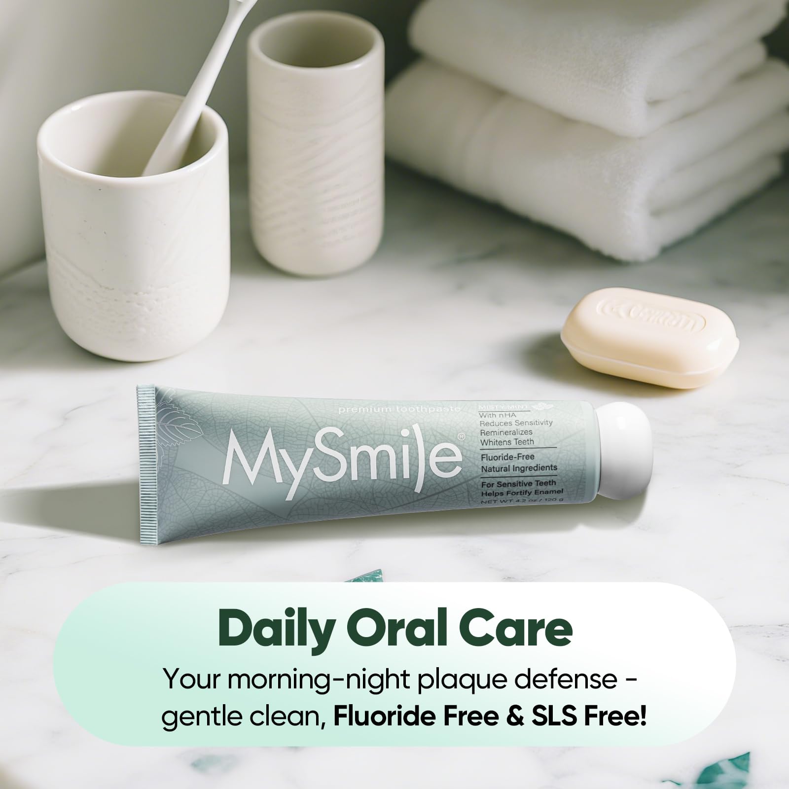 Easy-to-use at-home teeth whitening kit