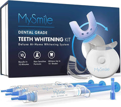 MySmile LED Teeth Whitening Kit with LED light for at-home whitening