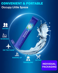 Travel-friendly MySmile mouthwash sachets for on-the-go