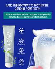 Fluoride-free Nano Hydroxyapatite toothpaste for enamel remineralization