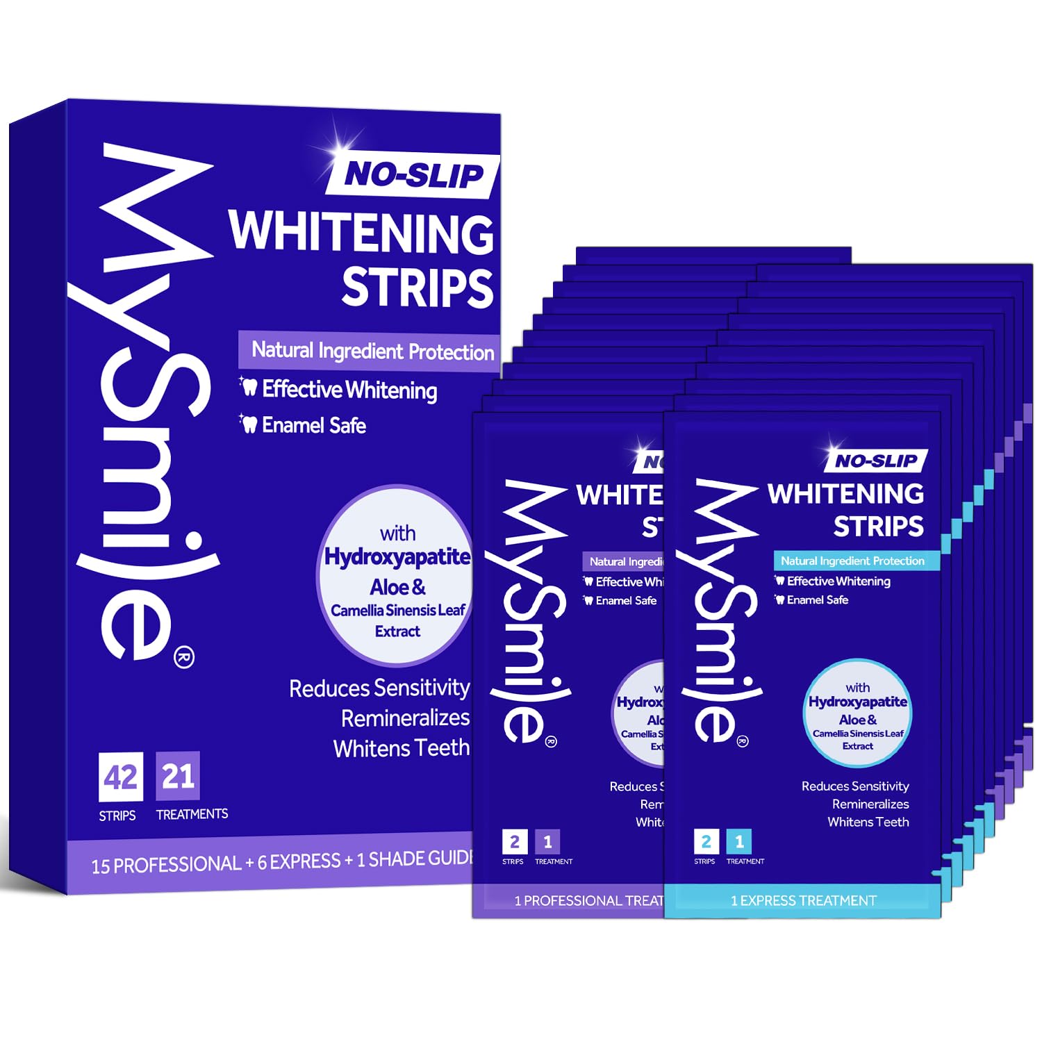 MySmile Teeth Whitening Strips packaging