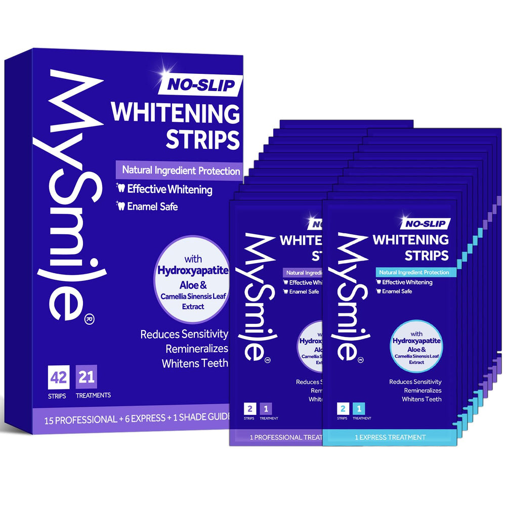 MySmile Teeth Whitening Strips packaging