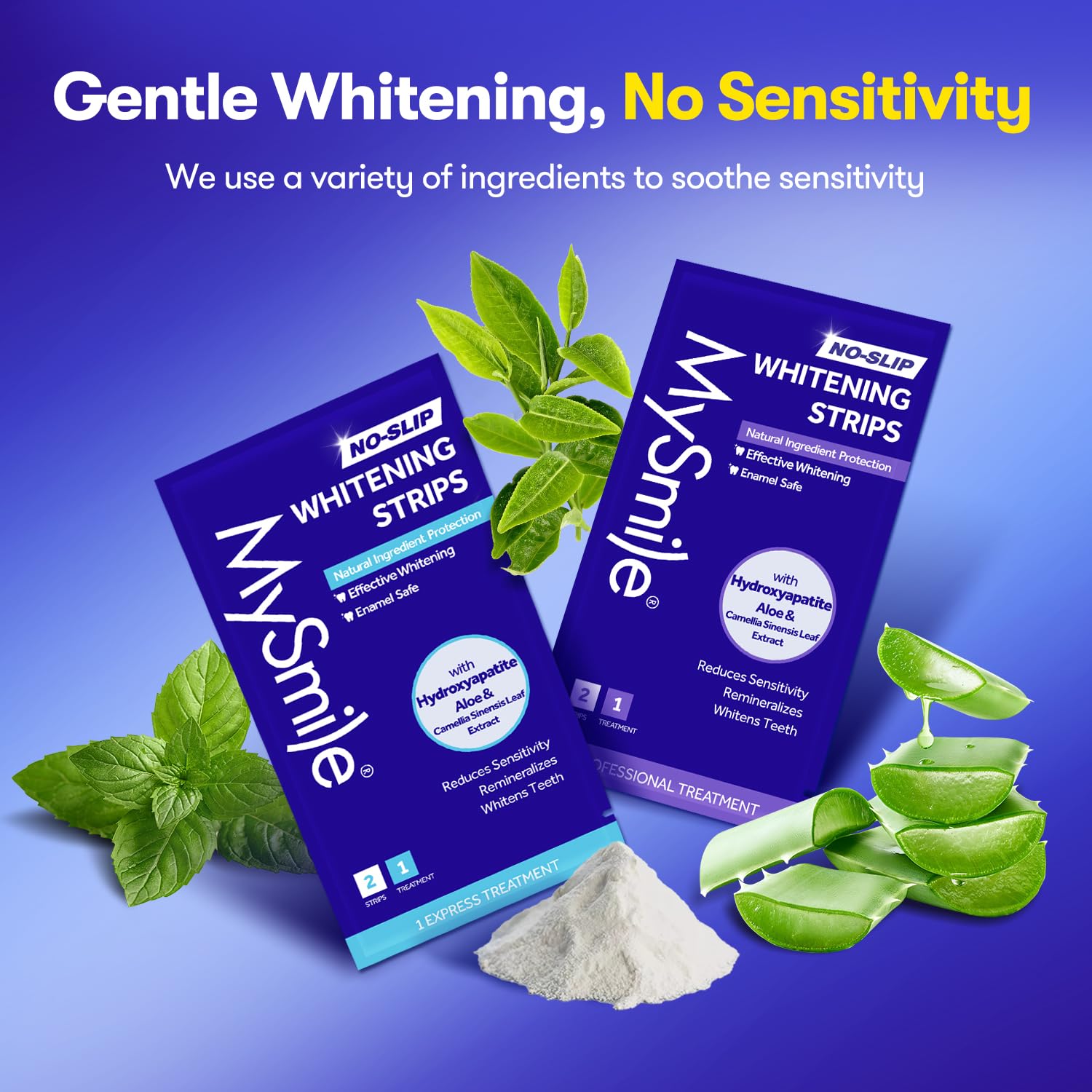 Whitening strips with residue-free finish after removal